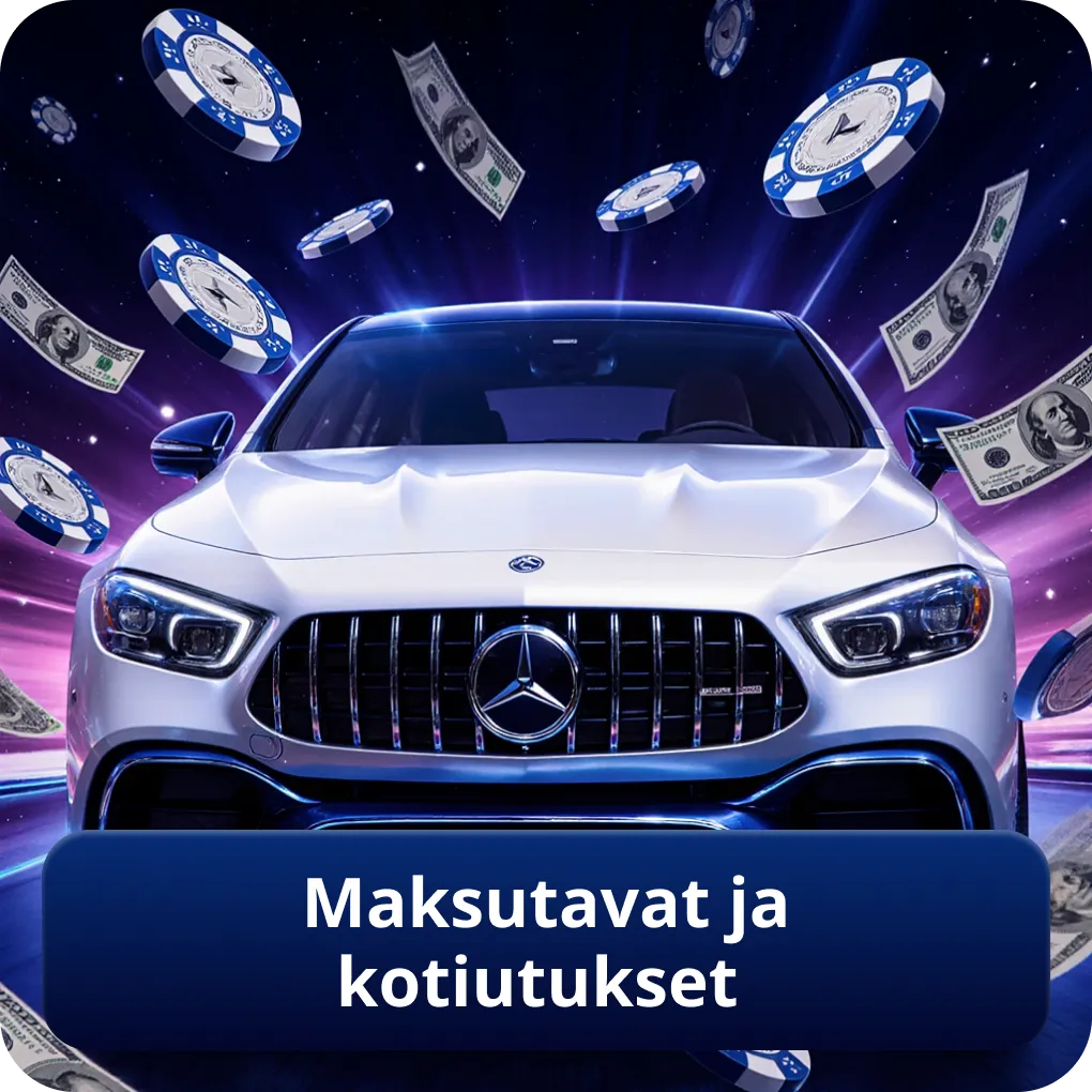 Maksutavat ja kotiutukset