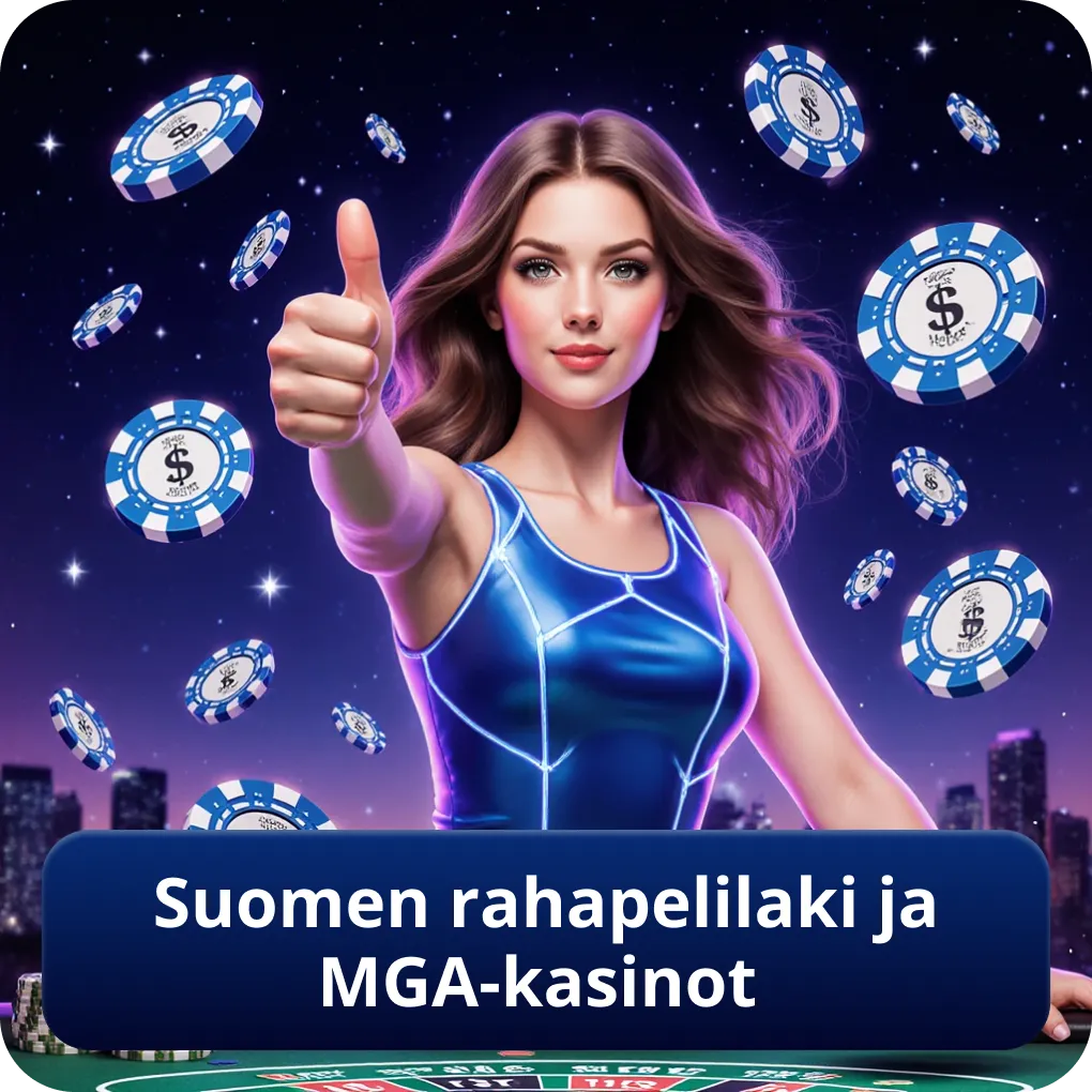 Suomen rahapelilaki ja MGA-kasinot