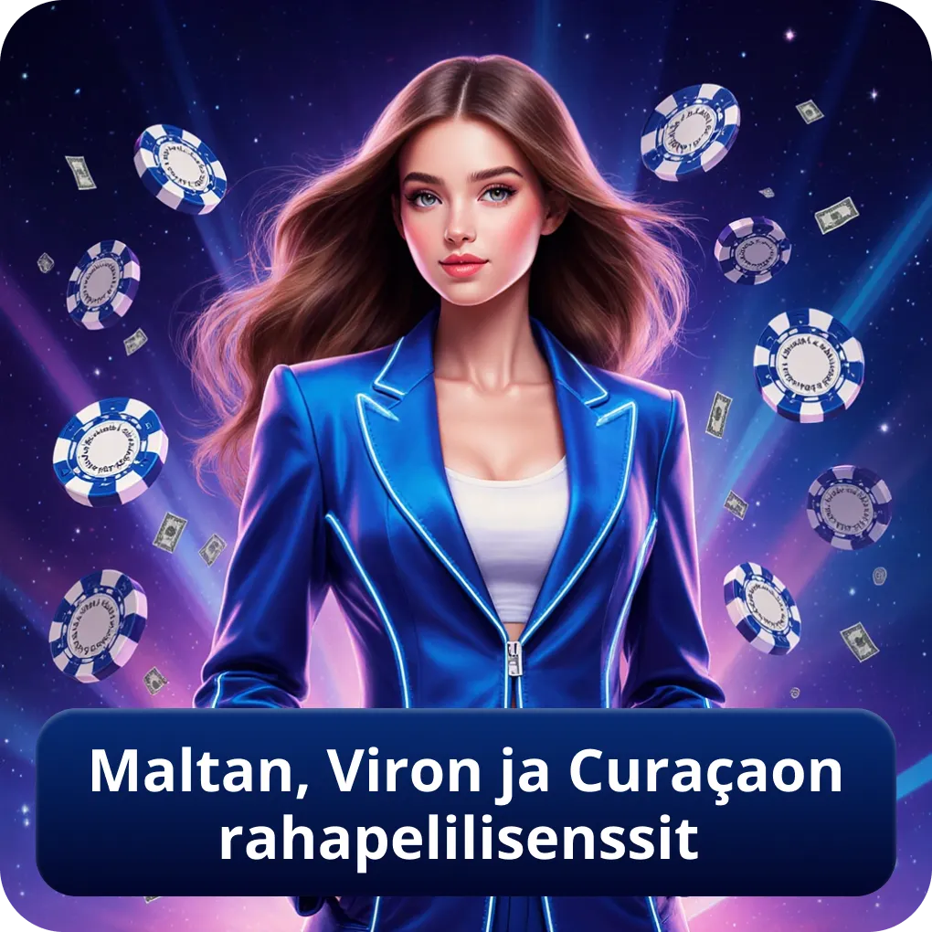 Maltan, Viron ja Curaçaon rahapelilisenssit