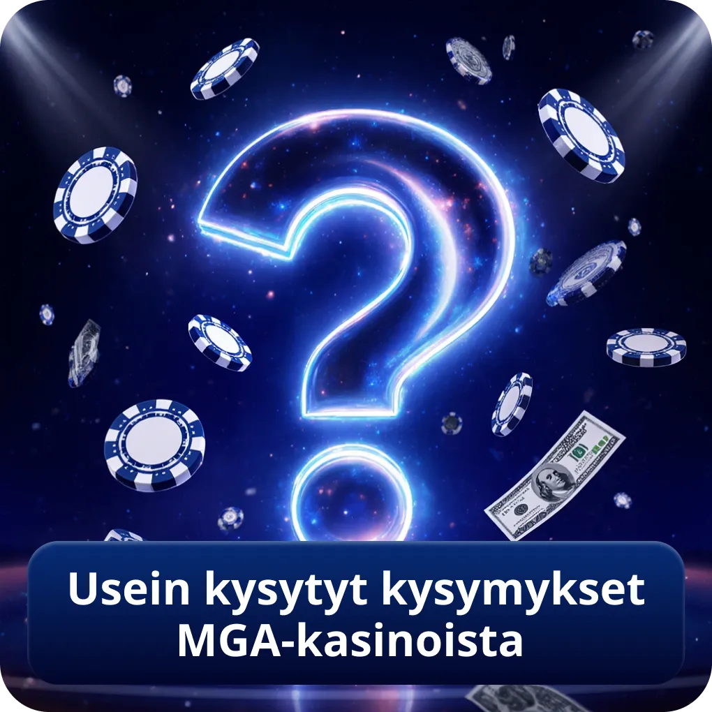 Usein kysytyt kysymykset MGA-kasinoista